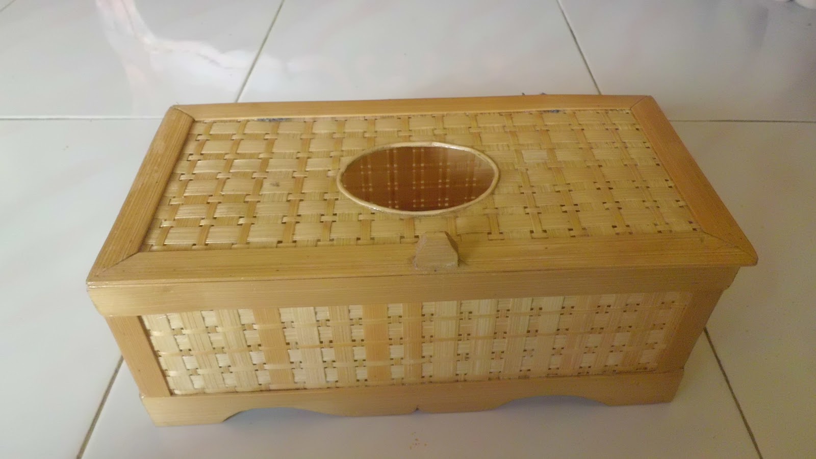 Kerajinan Anyaman Bambu: Souvenir Bambu